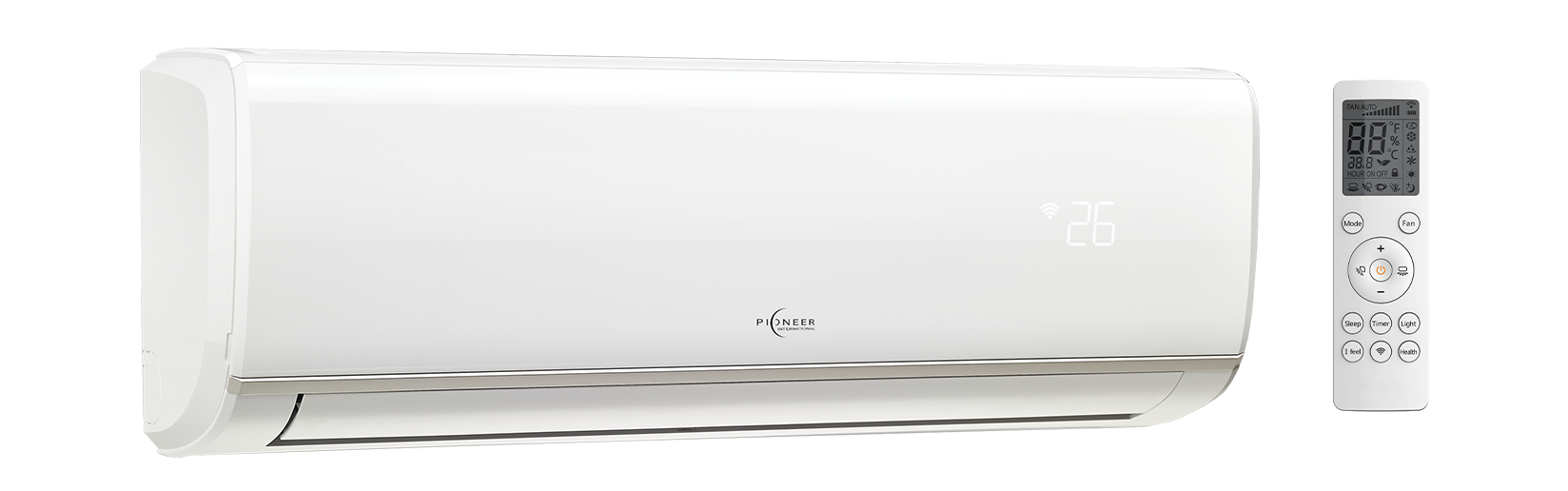Pioneer Blade series high wall heat pumps