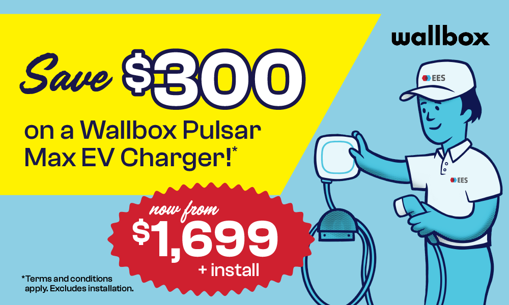 Save $300 on a Wallbox Pulsar Max EV Charger!